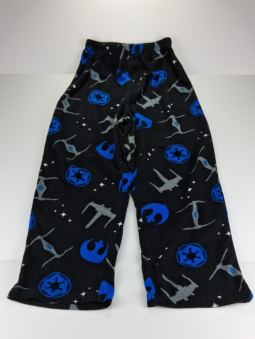 Boys Star Wars Pajama Pants Size 12 Starfighter Prints Black And Blue